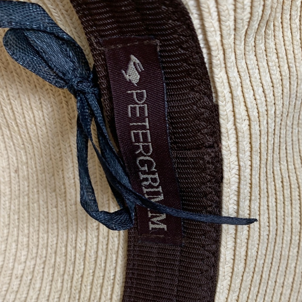 Peter Grimm Tan and Gold Wide-Brimmed Sun Hat - Picture 2 of 10